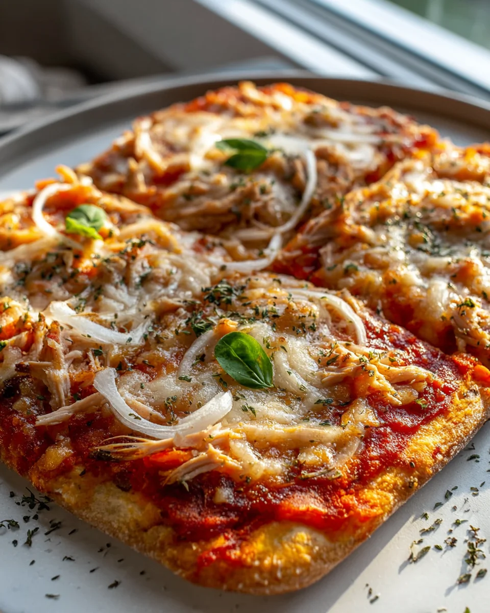 Protein Pizza mit Skyr – Schnell, Gesund & Lecker!