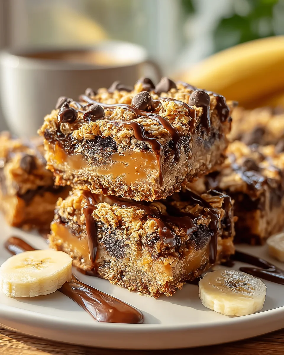 Nussige Bananen Hafer Riegel – Ein gesunder Snack für jeden Tag!