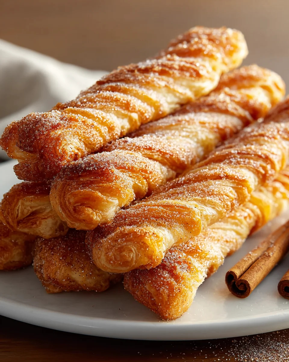 Knusprige Zimt-Zucker-Stangen: Schnell & Süß genießen