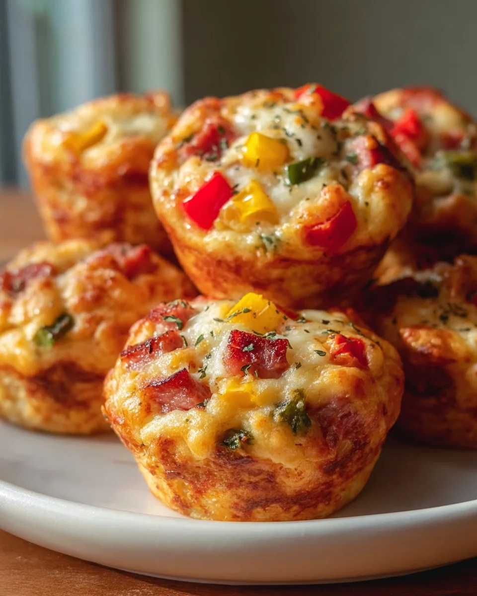 Saftige Pizza Muffins: Einfach & Lecker für die Familie