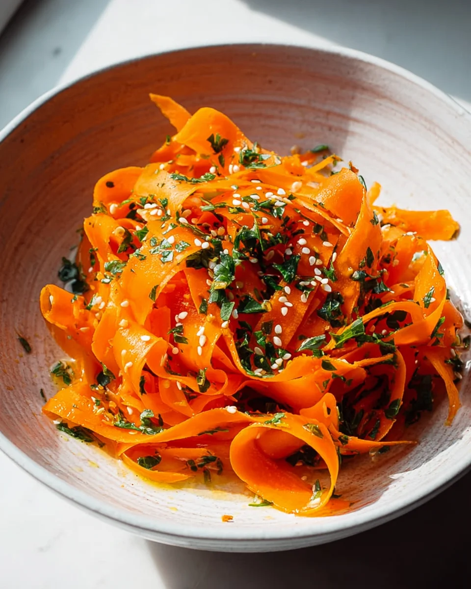 Frischer Rohkost-Möhrensalat – gesund und lecker genießen!