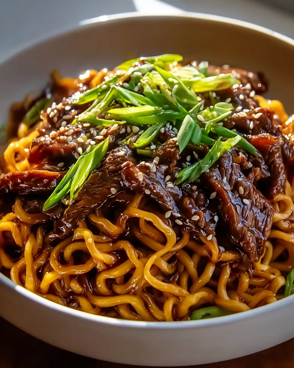 Sticky Beef Noodles: Ultimatives Rezept für himmlischen Geschmack