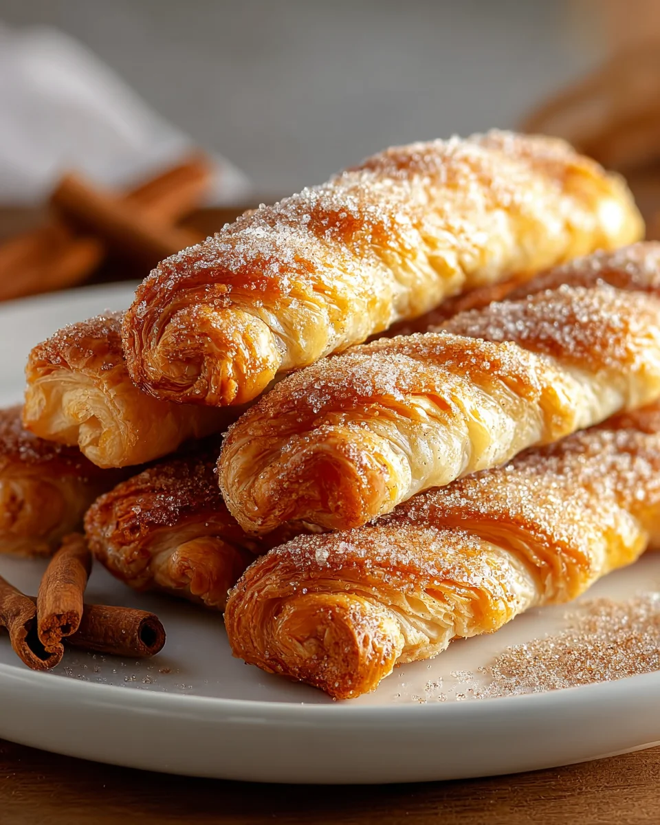 Knusprige Zimt-Zucker-Stangen: Schnell & Süß genießen