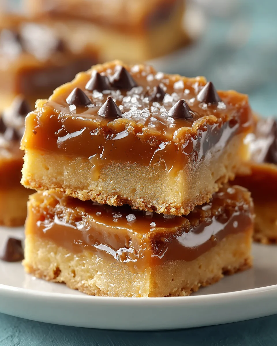 Einfaches Karamell-Keksriegel Rezept für süße Genussmomente