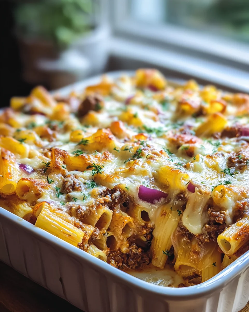 Big Mac Nudelauflauf mit Kult Dressing – Ein Genuss!