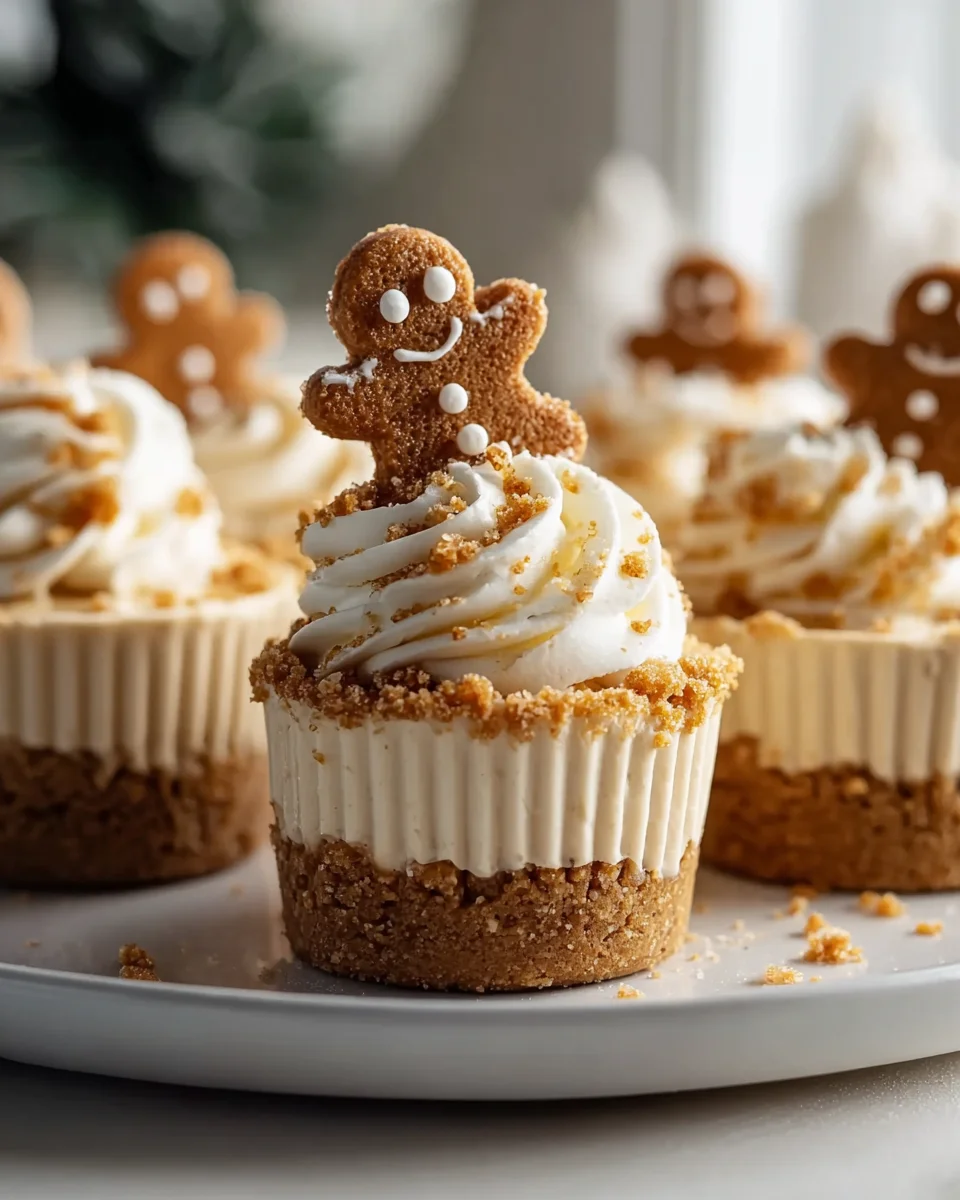 No Bake Gin-Extrakt Lebkuchen Cheesecake Cups Rezept