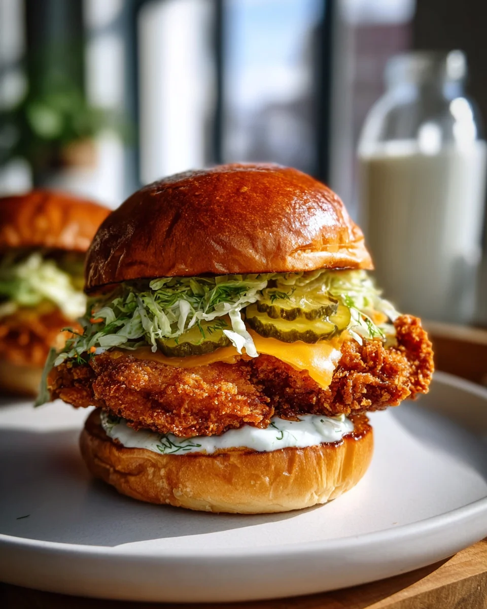 Knuspriges Dill-Hähnchen-Sandwich: Dein neues Lieblingsrezept