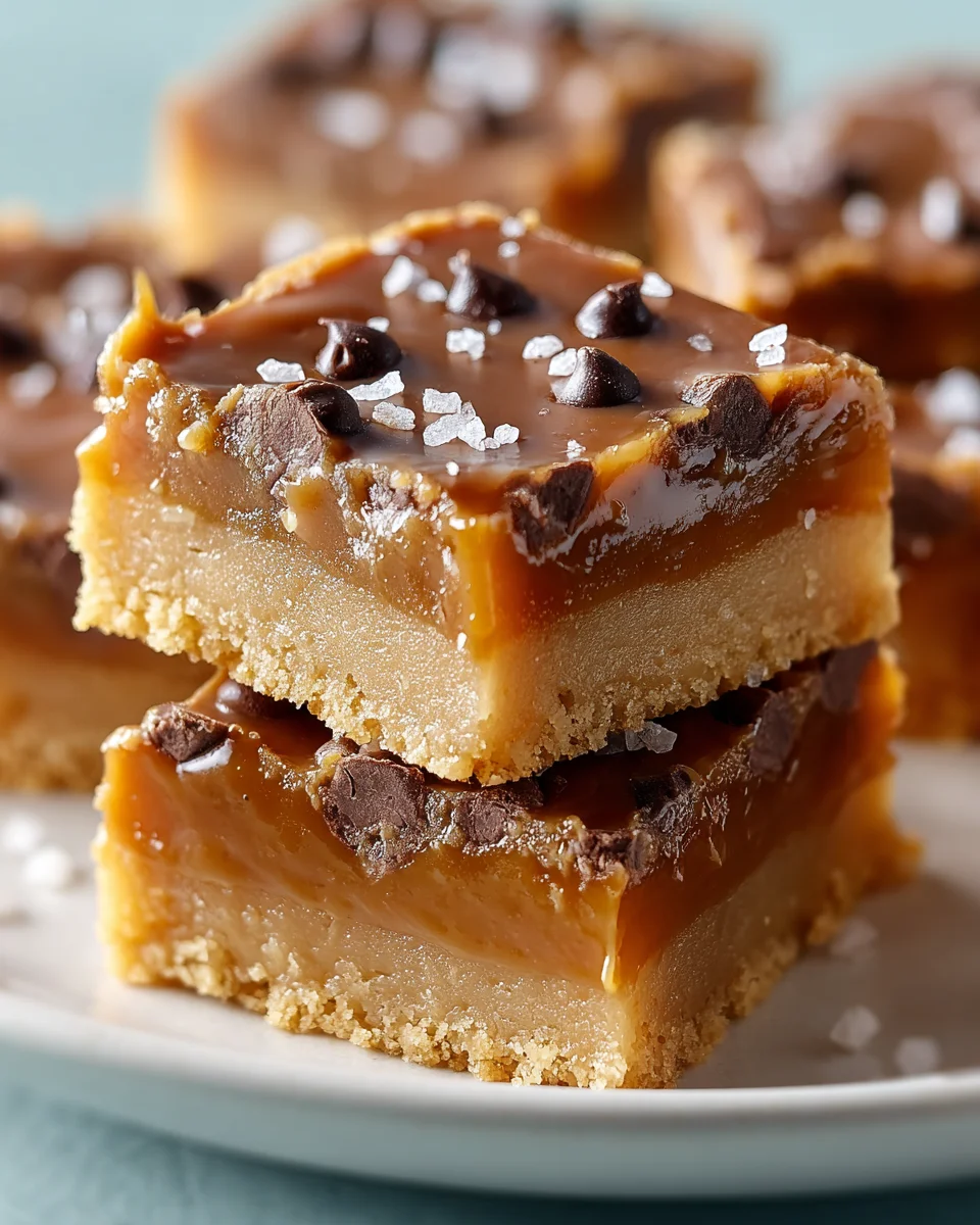 Einfaches Karamell-Keksriegel Rezept für süße Genussmomente