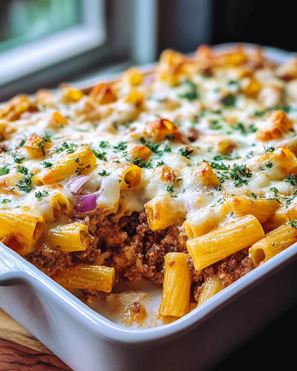 Big Mac Nudelauflauf mit Kult Dressing – Ein Genuss!