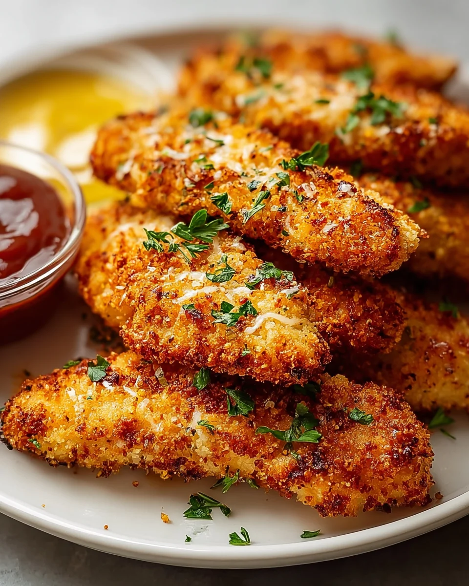 Schnelles Rezept: Knusprige Hähnchenstreifen aus dem Air Fryer