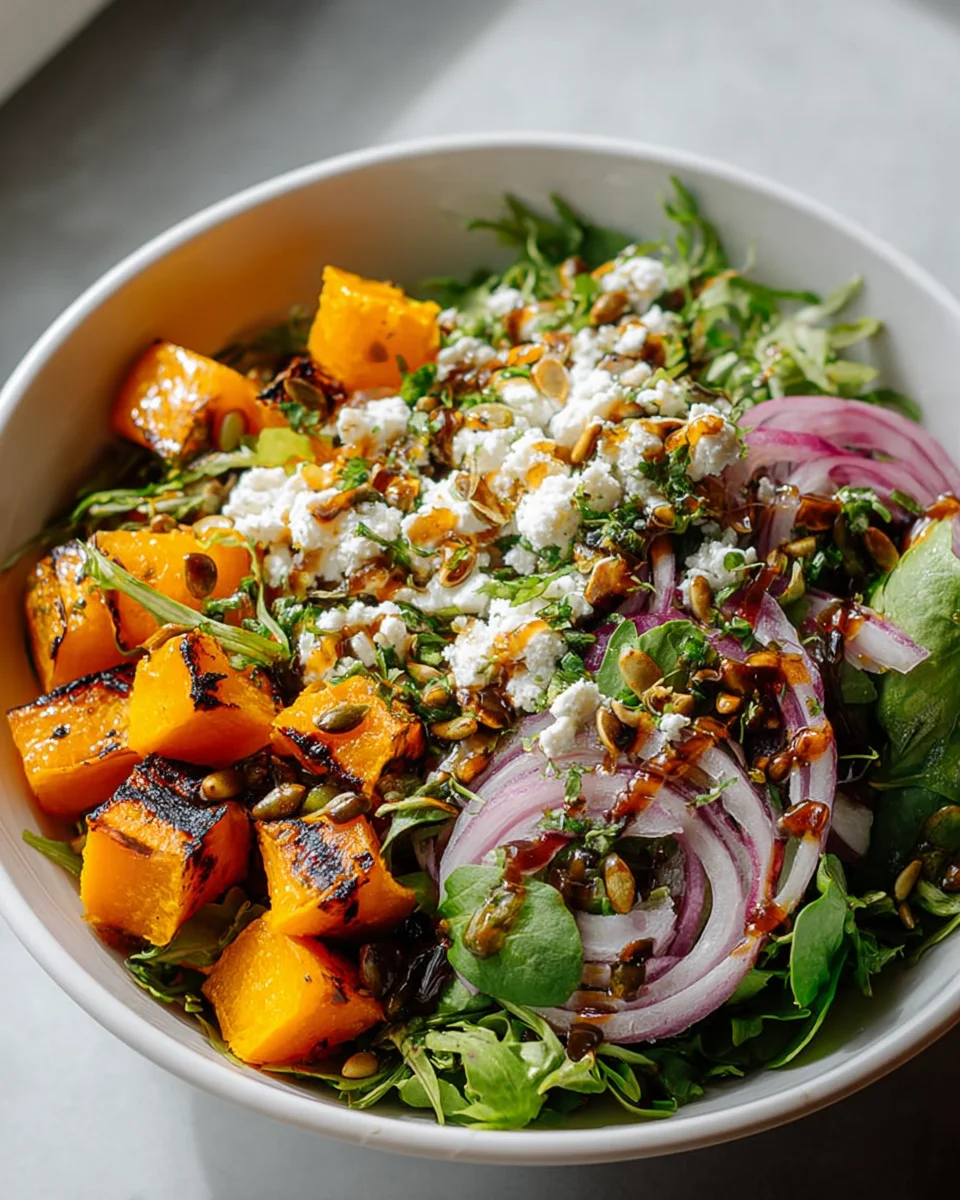 Kürbiskern Ziegenkäse Kastanien Bowl – Gesund & Lecker!