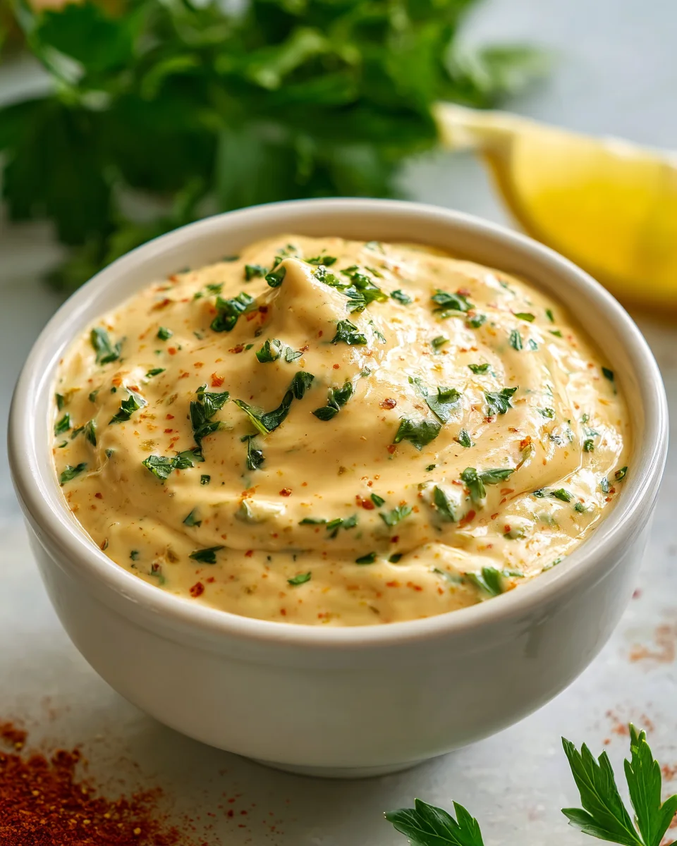 Beste Louisiana Remoulade Sauce – Ein Genuss für jeden Anlass!