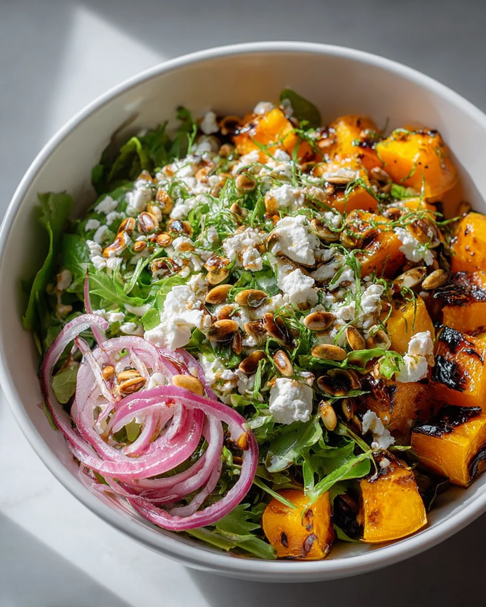 Kürbiskern Ziegenkäse Kastanien Bowl – Gesund & Lecker!
