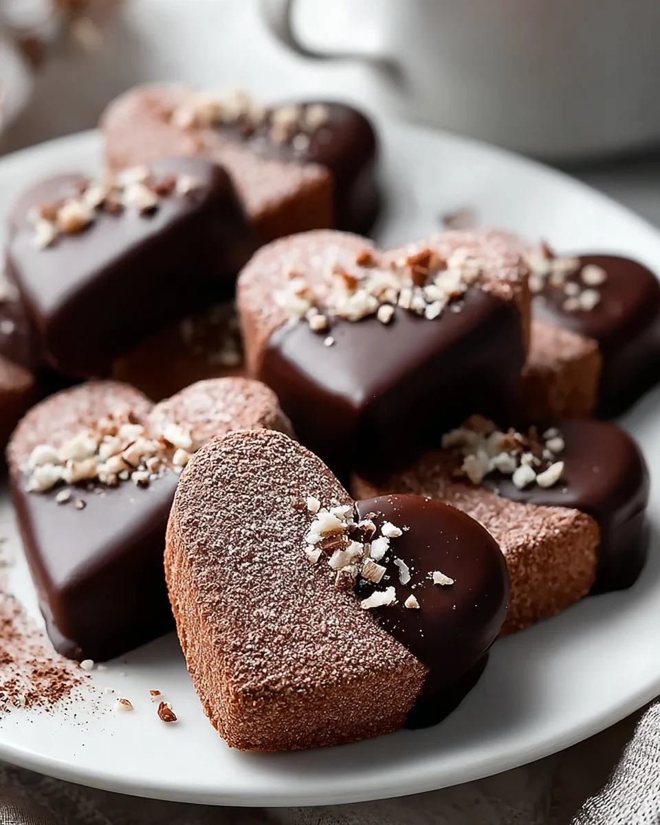 Schoko Nuss Herzen: Himmlische Kekse für Schokoliebhaber!