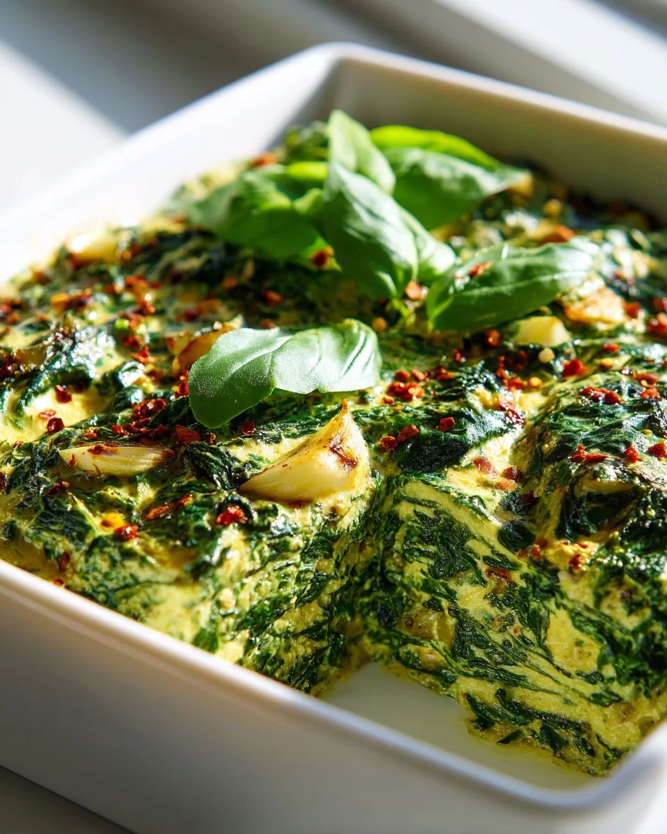 Veganer Spinat Auflauf mit Cashewcreme: Gesund & Köstlich!