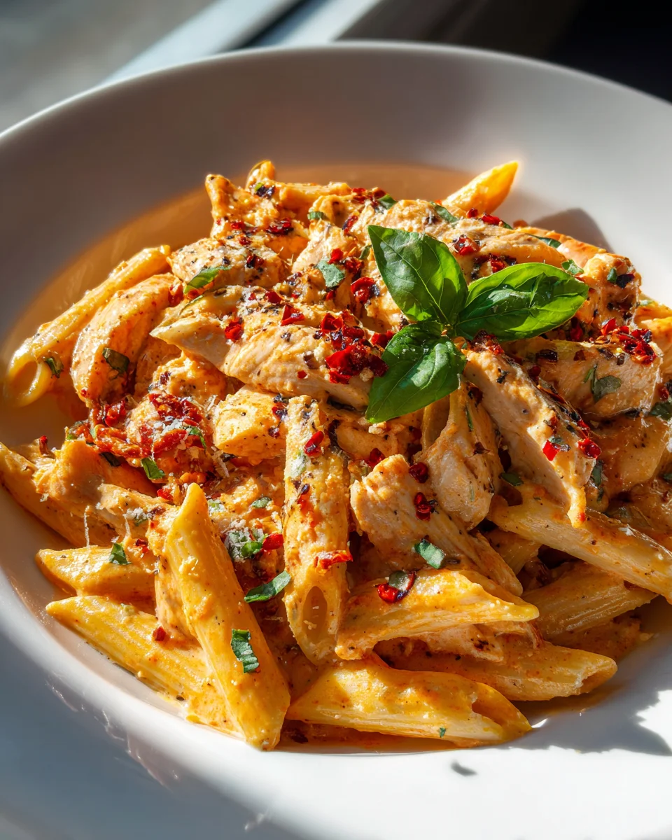 Unwiderstehliche Marry Me Hähnchen Pasta: Cremig & Lecker