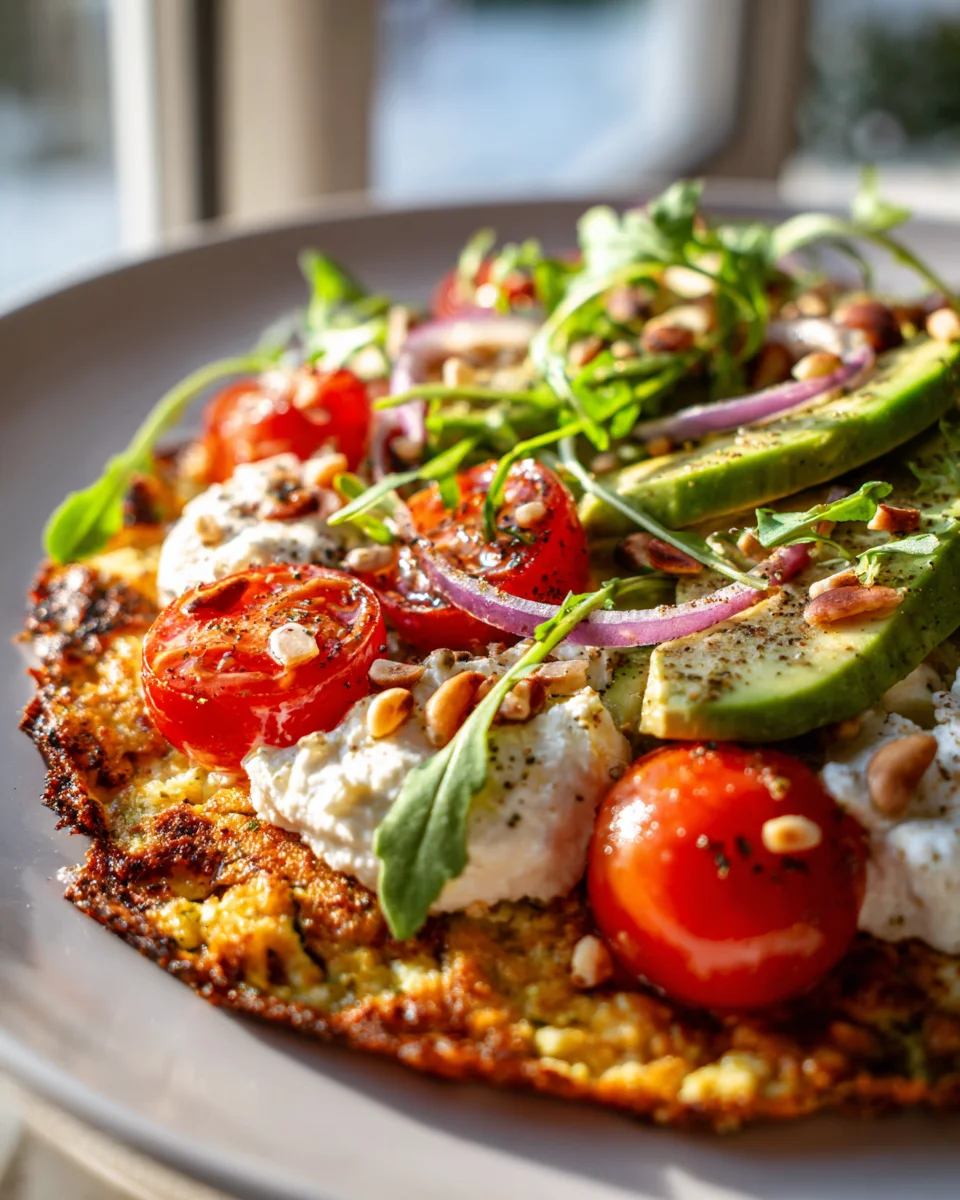 Fladen-Rezept: Haferflocken Joghurt Fladen – Besser als Pizza!