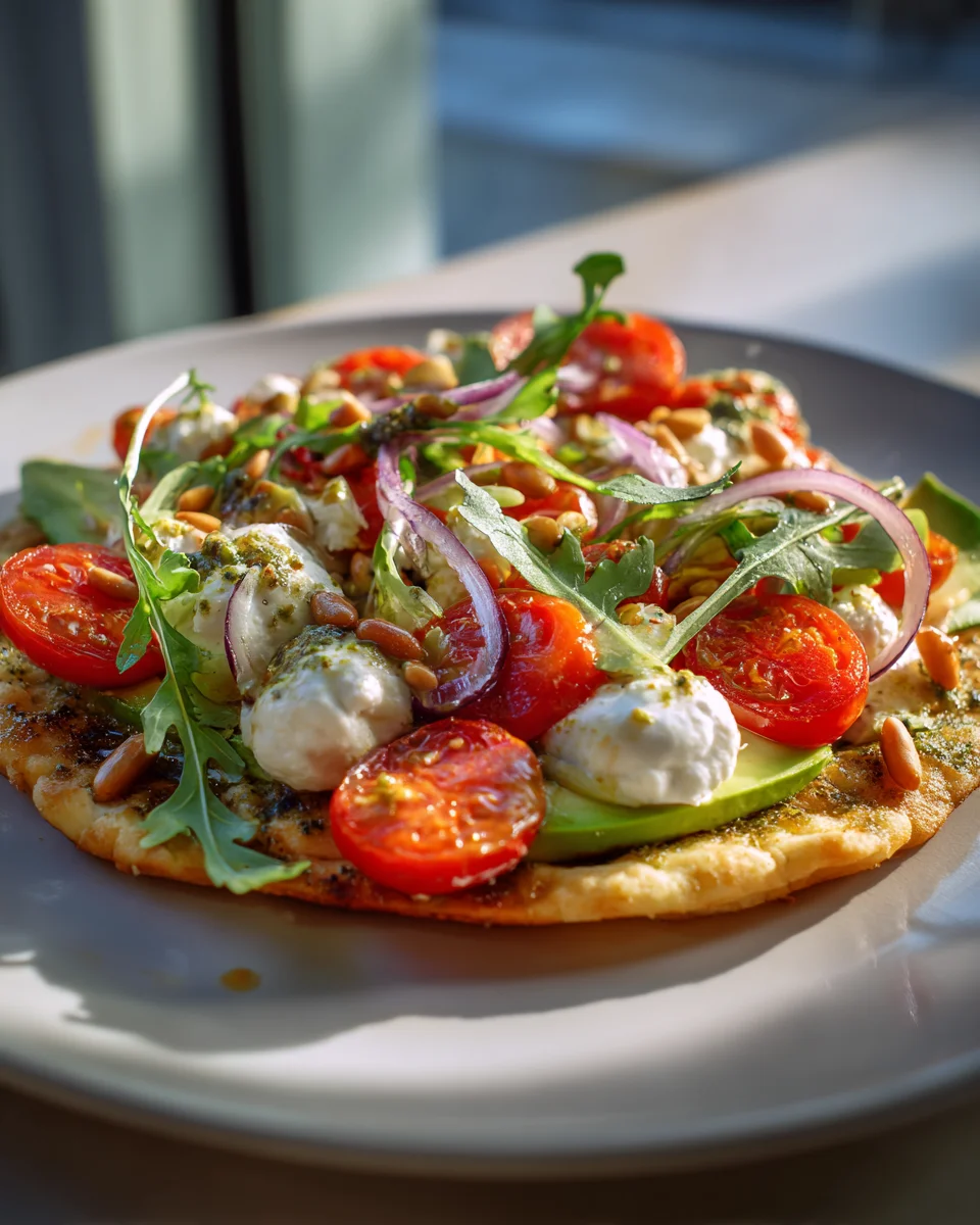 Fladen-Rezept: Haferflocken Joghurt Fladen – Besser als Pizza!