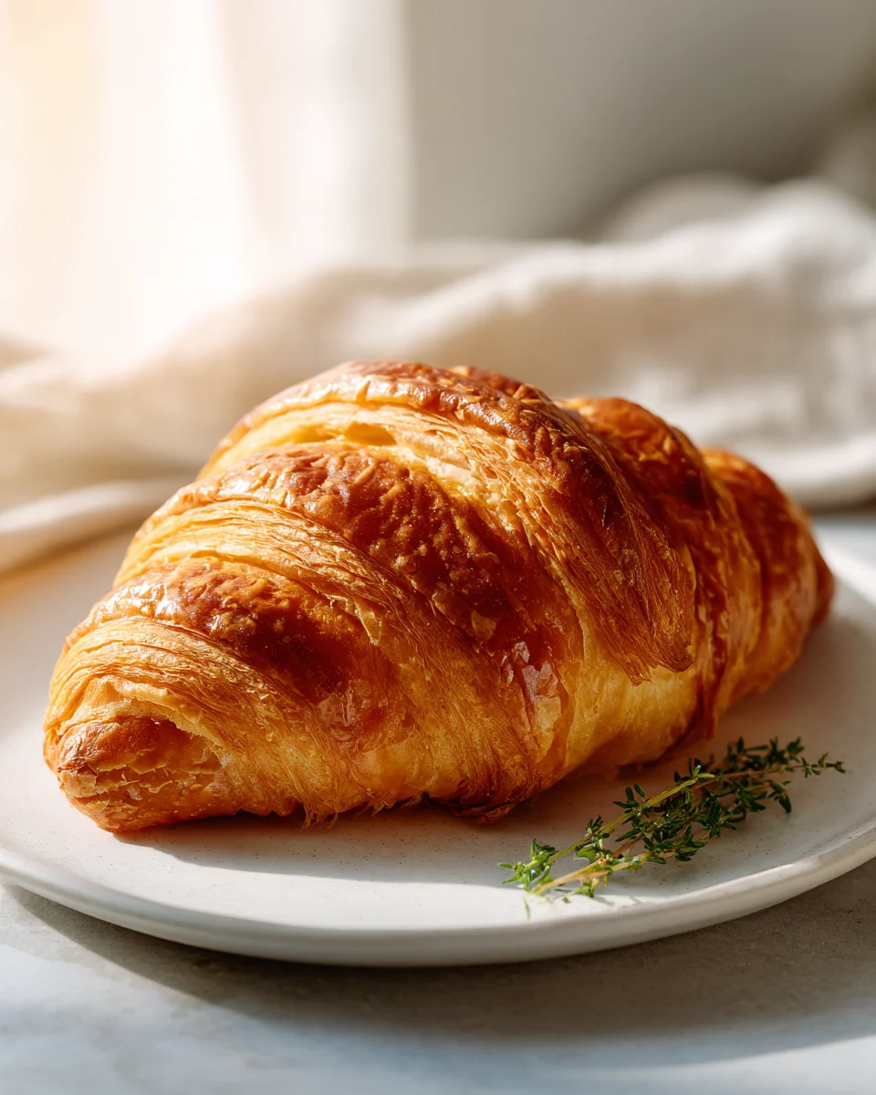 Bestes Croissant Rezept: Perfekt fluffig & goldbraun backen.