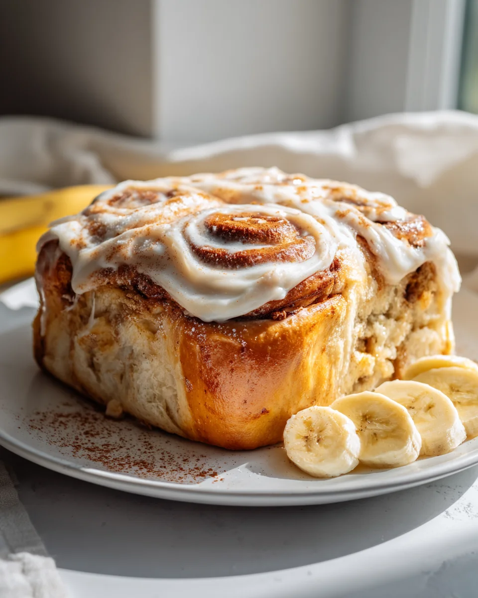 Himmlisches Cinnamon Roll Bananenbrot Rezept: Einfach & Lecker