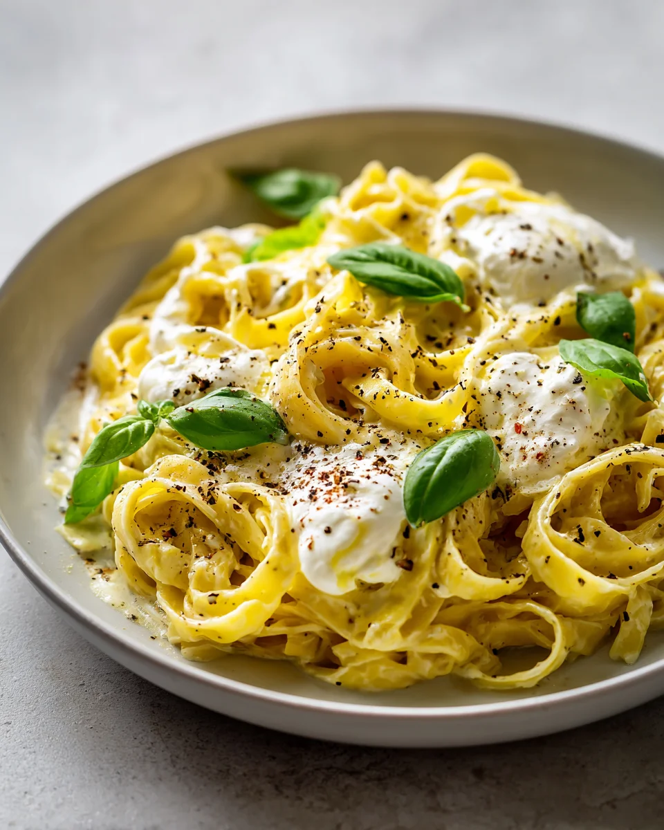 Cremige Burrata Pasta: Ein köstliches Rezept für Feinschmecker