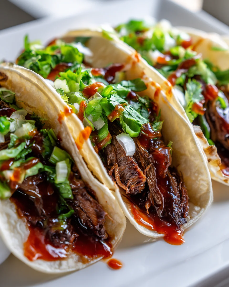 Koreanische BBQ Short Rib Tacos: Das ultimative Rezept!