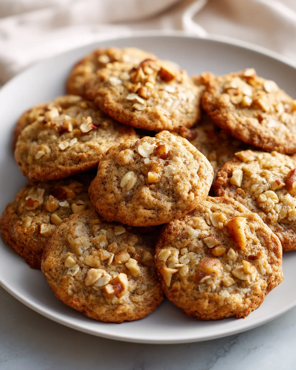 Leckere Frühstücks Cookies: Banane, Nüsse – Dein Powerstart!