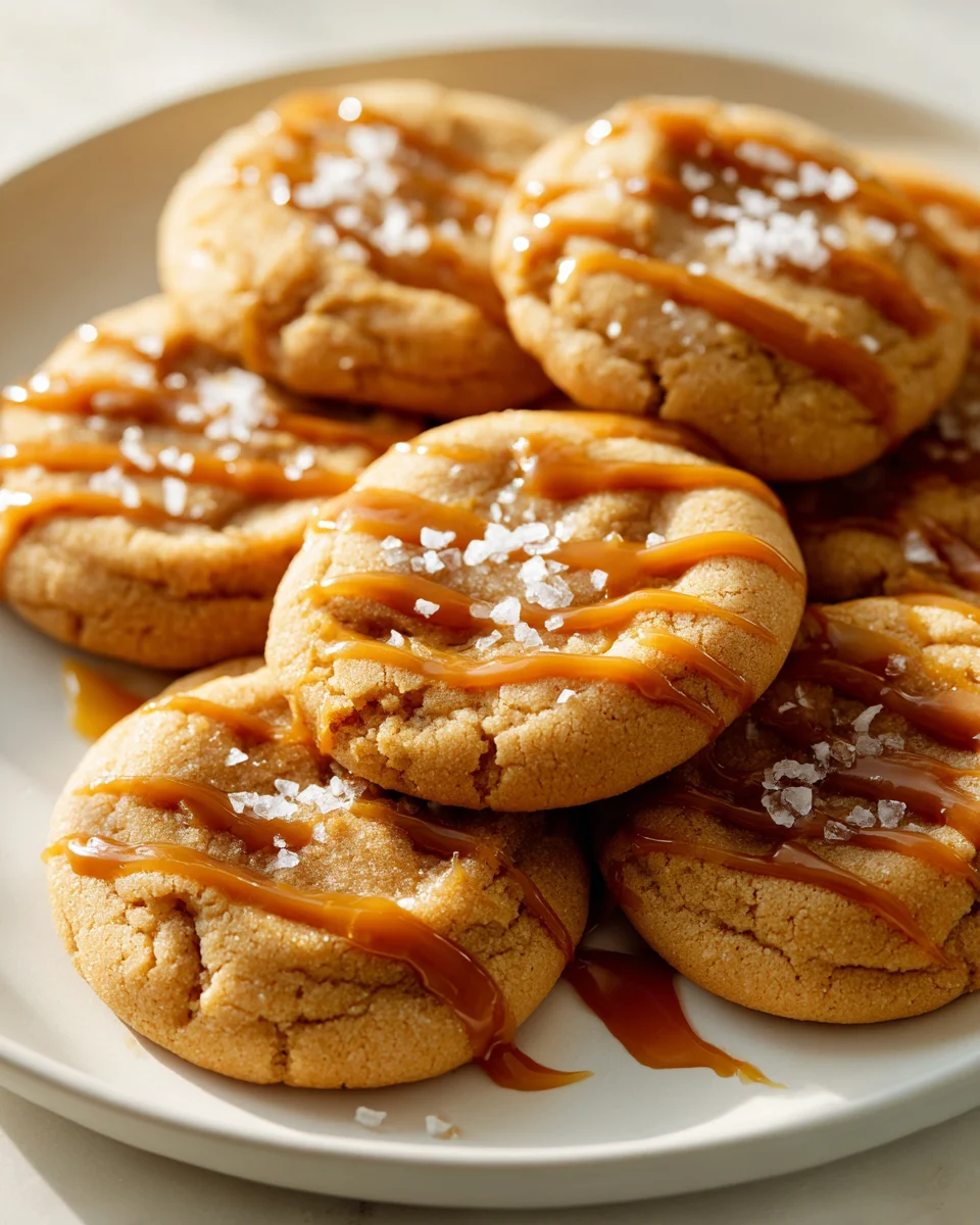 Unwiderstehliche Salty Caramel Cookies: Schnell & einfach.