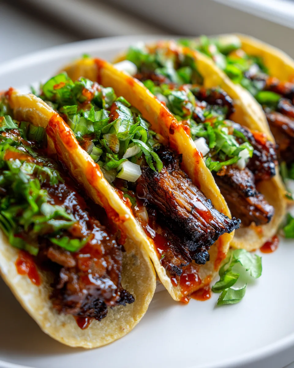 Koreanische BBQ Short Rib Tacos: Das ultimative Rezept!