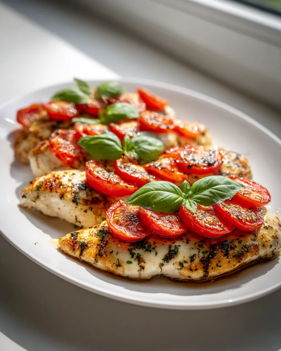 Caprese Chicken: Dein leichtes, erfrischendes Sommergericht!