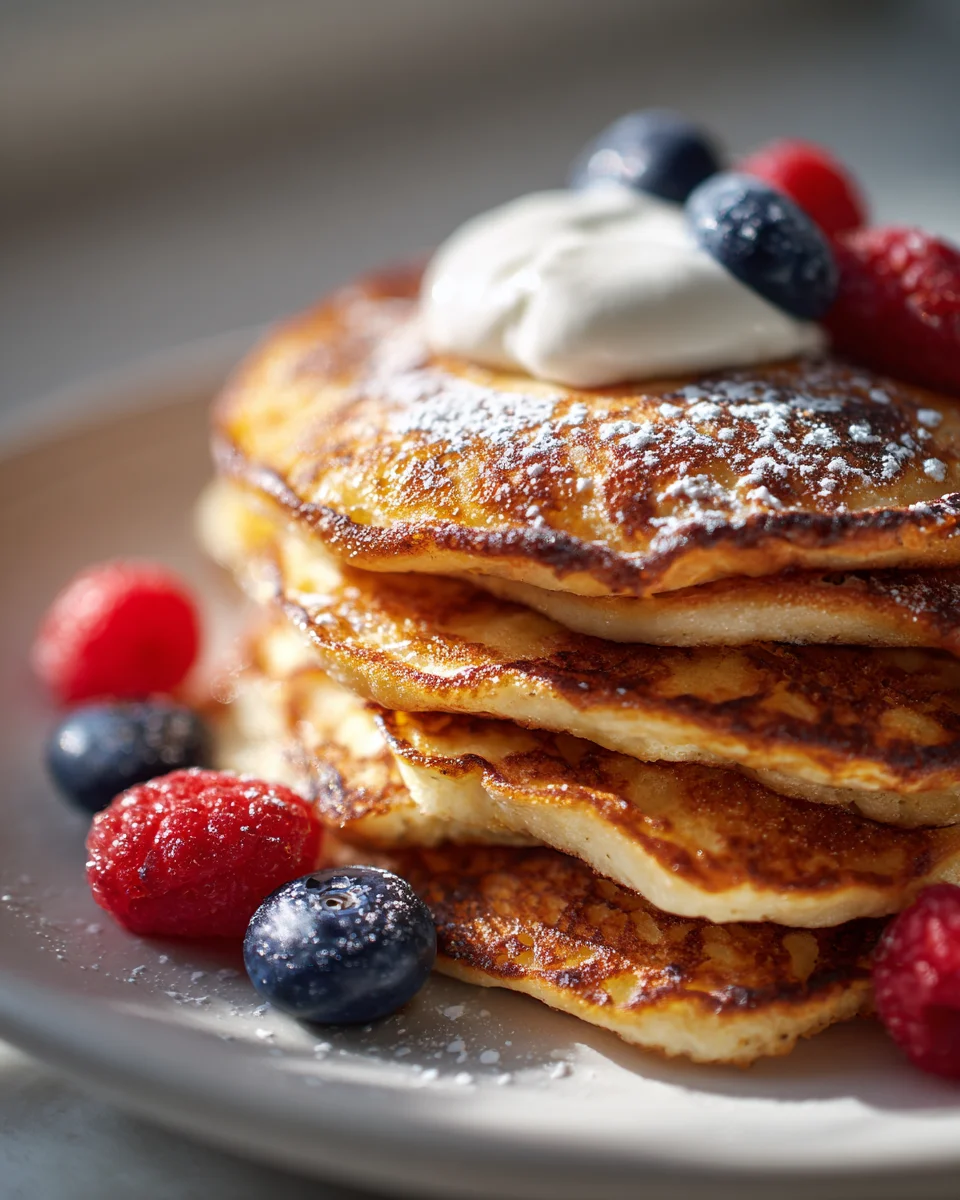 Low Carb Quark Pfannkuchen mit Mandelmehl – Schnell & Lecker!