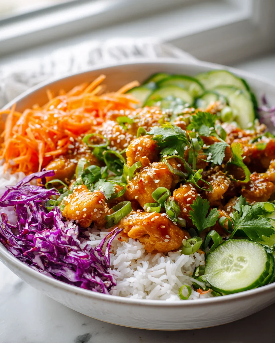 Bang Bang Chicken Bowl: Ein geschmacklicher Genuss für alle!