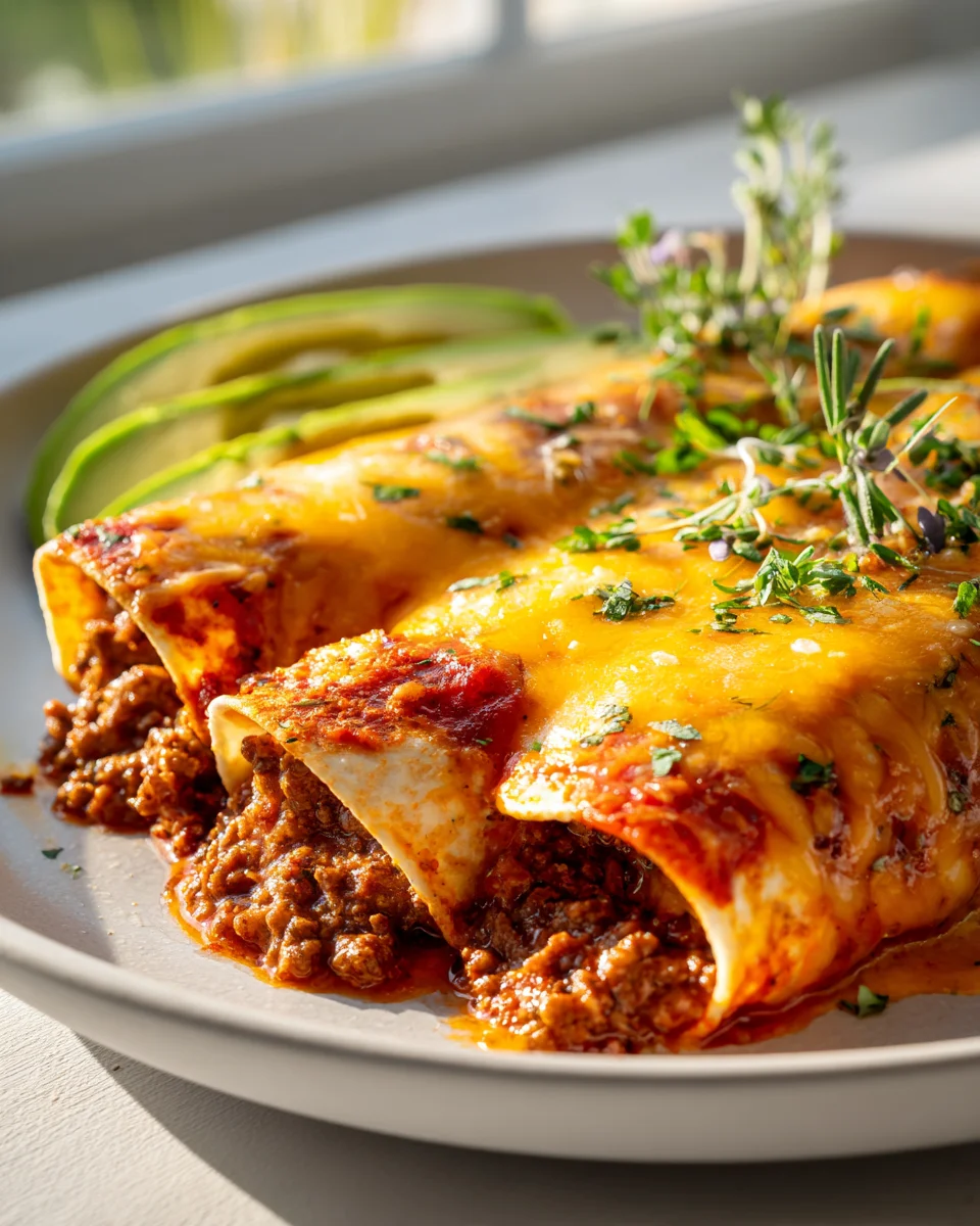 Enchiladas mit Guacamole: Authentisches mexikanisches Rezept