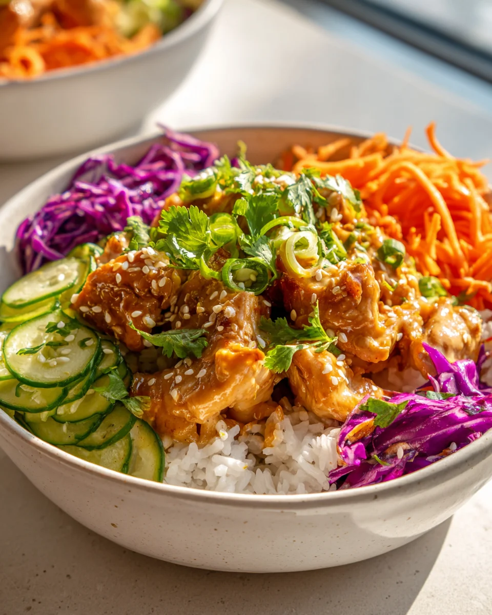Bang Bang Chicken Bowl: Ein geschmacklicher Genuss für alle!
