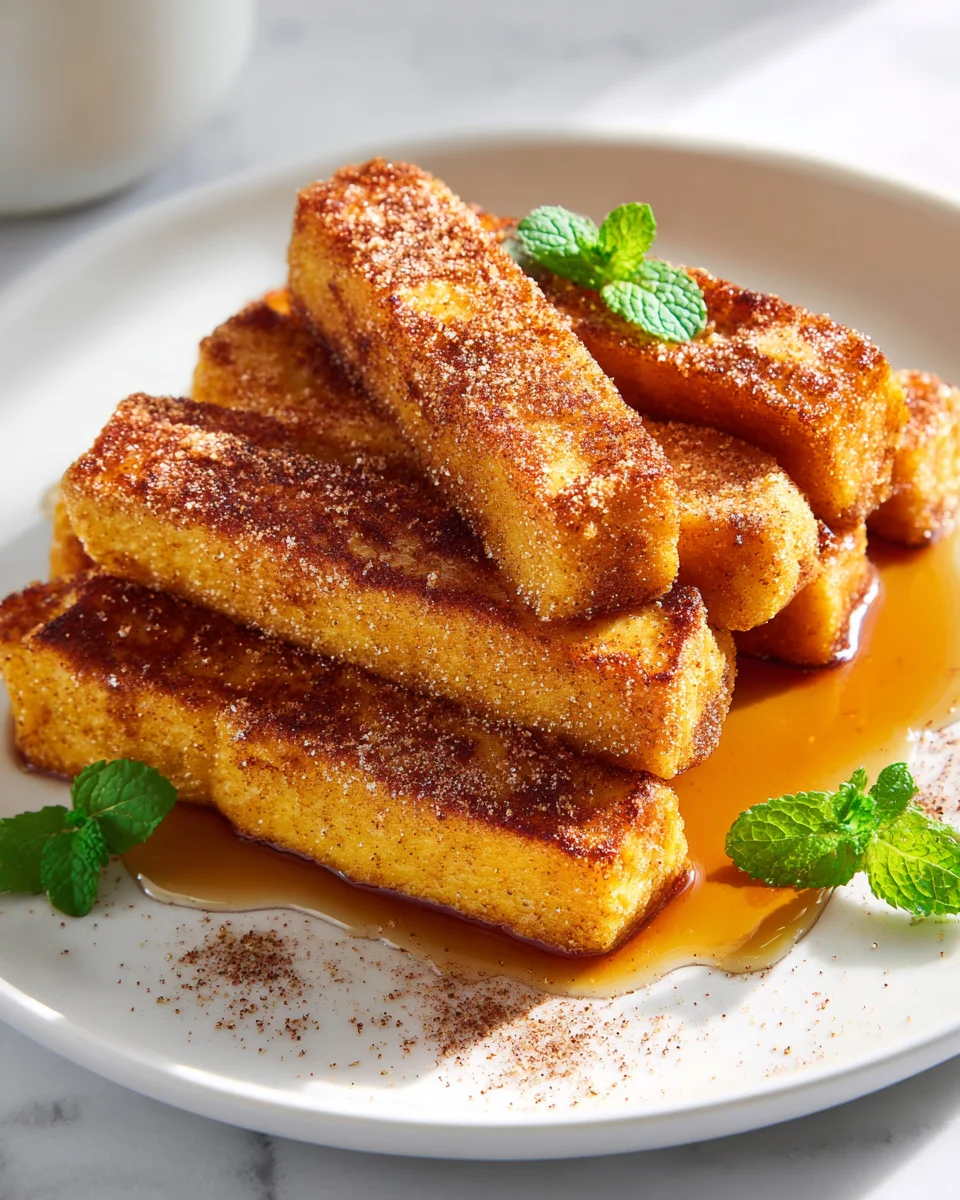 Kürbis French Toast Sticks: Schnell & lecker in Minuten!