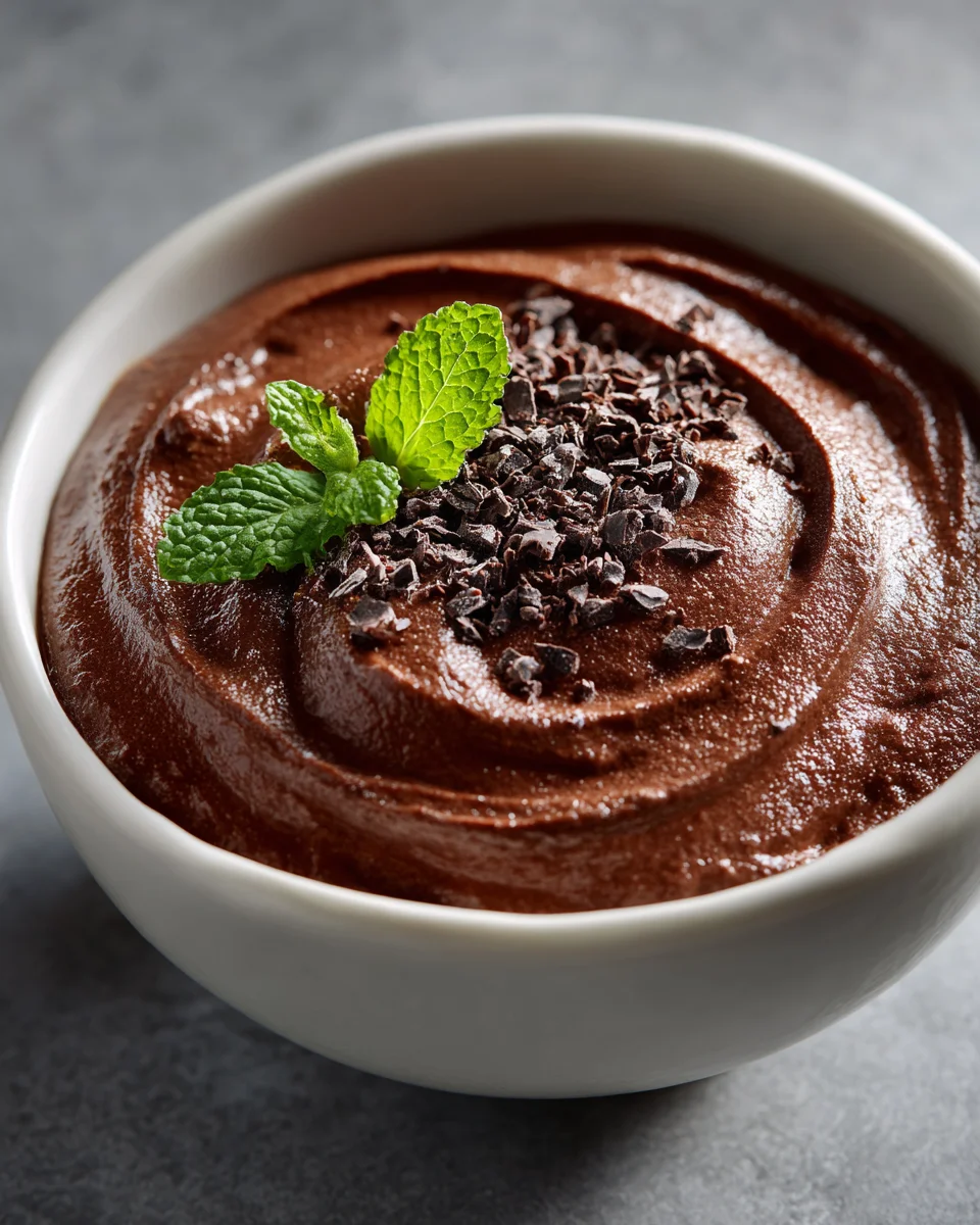 Hüttenkäse Schokoladenmousse: Das gesunde Protein-Dessert!