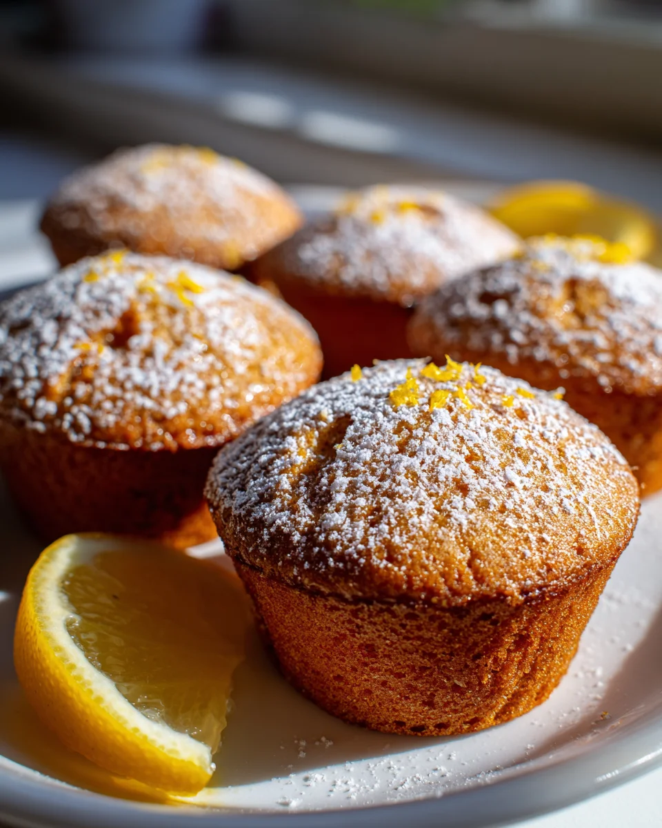 Aromatische Blaunon-alcoholic Beer Muffins mit Zitronenabrieb