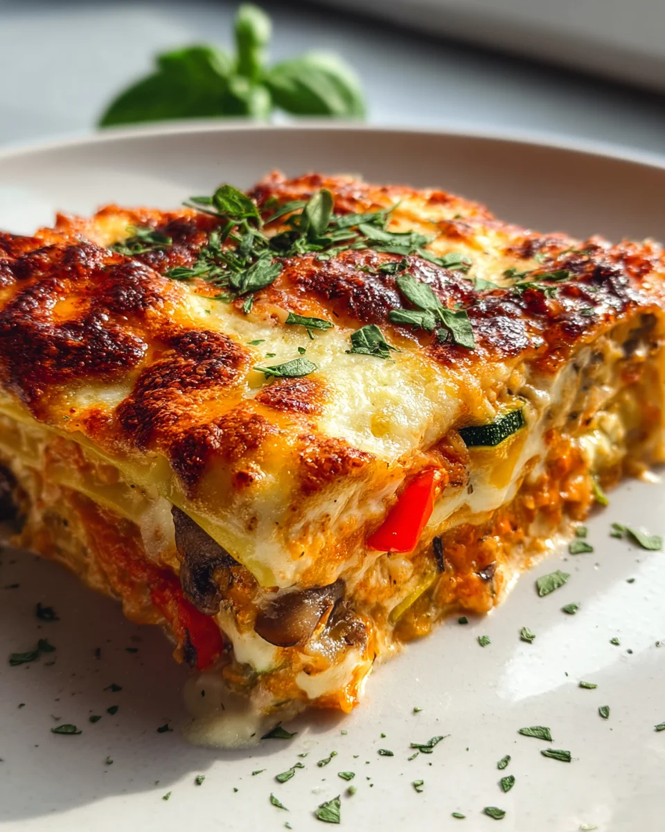 Leckere Gemüselasagne – gesund und einfach zubereitet!