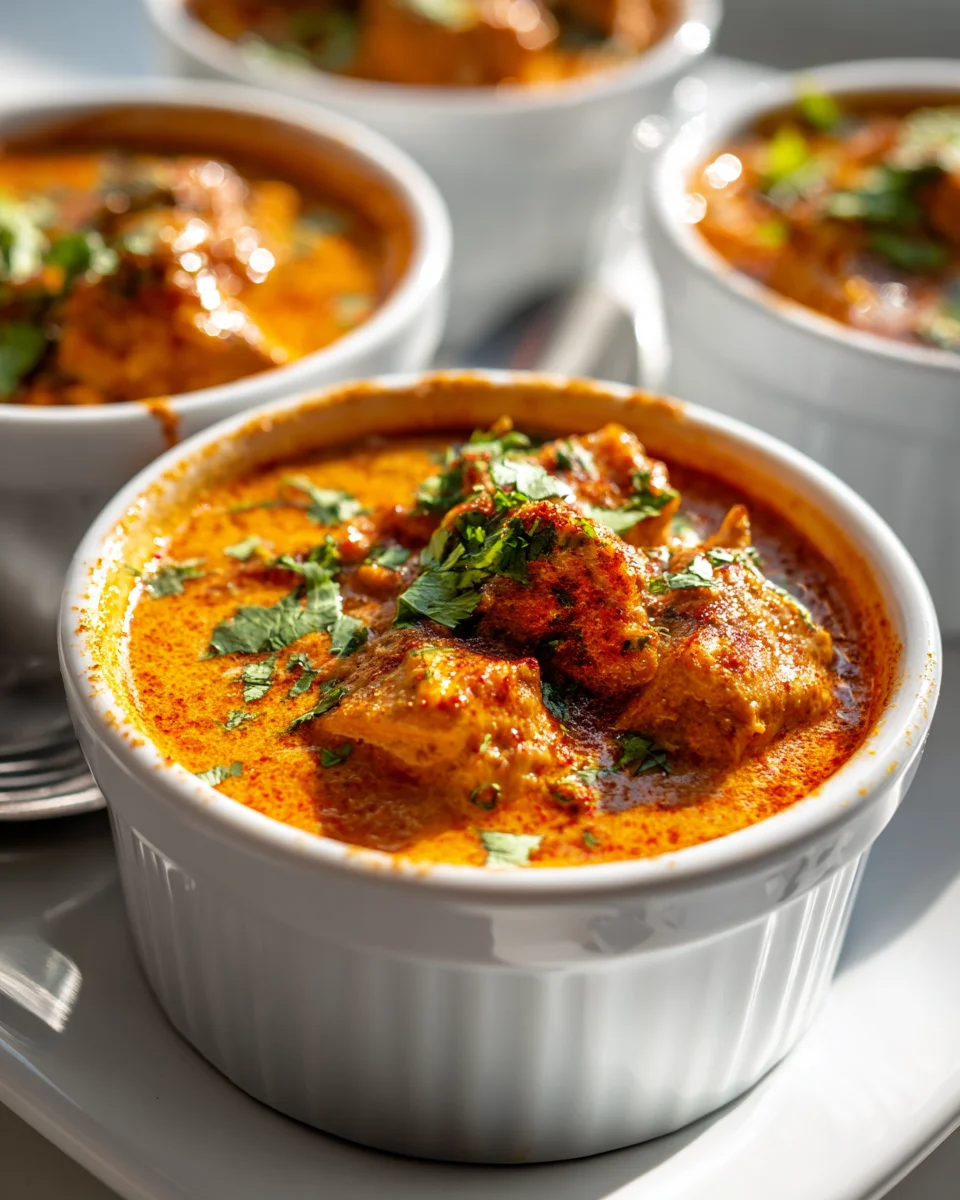 Tikka Masala Mini Aufläufe: Einzelportionen, riesiger Geschmack.