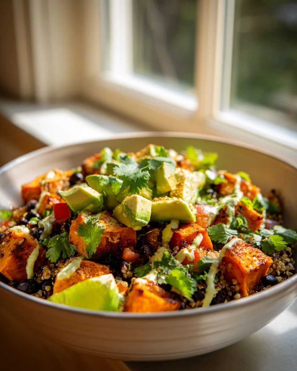 Leckere Süßkartoffel Taco Bowl: Schnell & perfekt für Meal Prep
