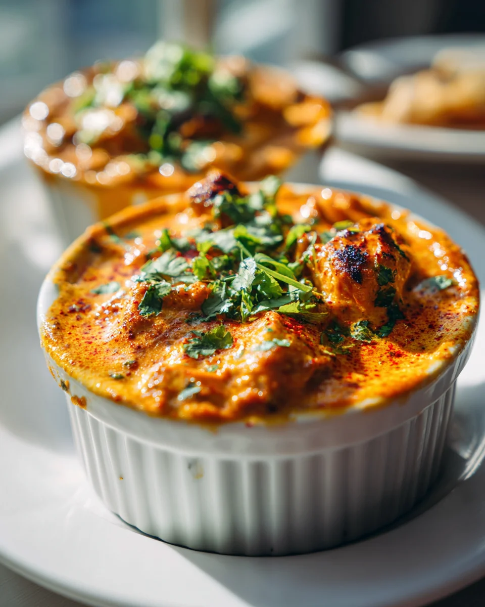 Tikka Masala Mini Aufläufe: Einzelportionen, riesiger Geschmack.