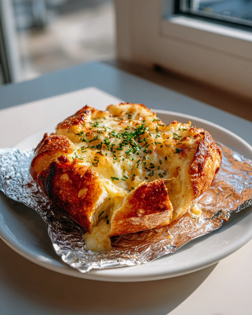 Gefülltes Käse Grillbrot: Perfekt im Alupäckchen genießen!