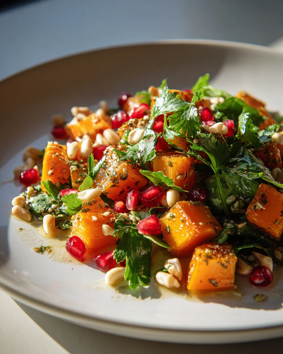 Mini Libanesischer Kürbissalat: Lecker, leicht & Vorspeisen-Hit!