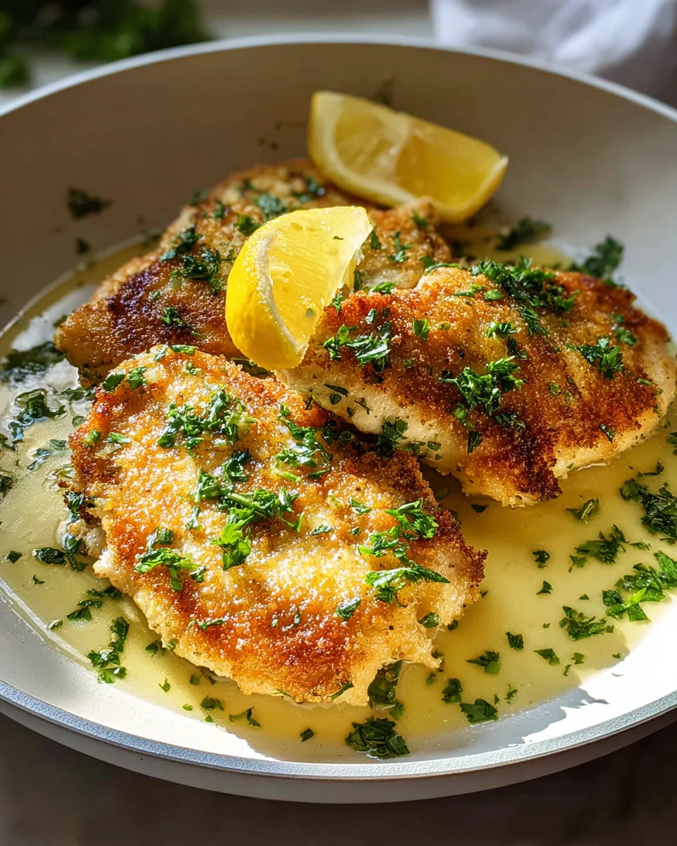 Zitronen Parmesan Pfannenhähnchen – Einfach & Lecker!