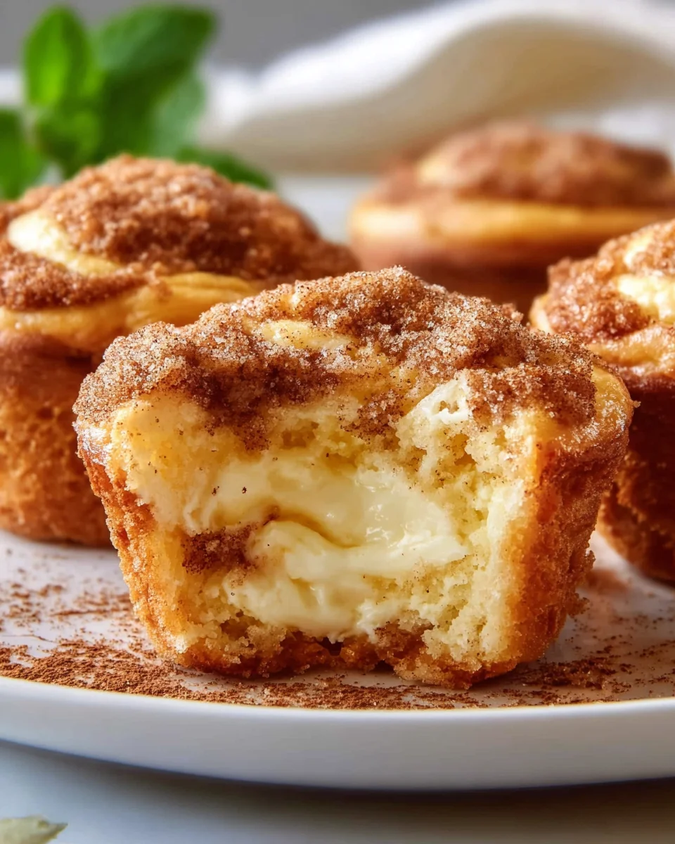 Himmlische Zimt Cheesecake Muffins – Ein Genuss für alle!