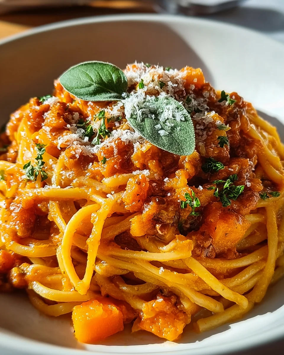 Kürbis Bolognese: Das ultimative Rezept für Genießer.