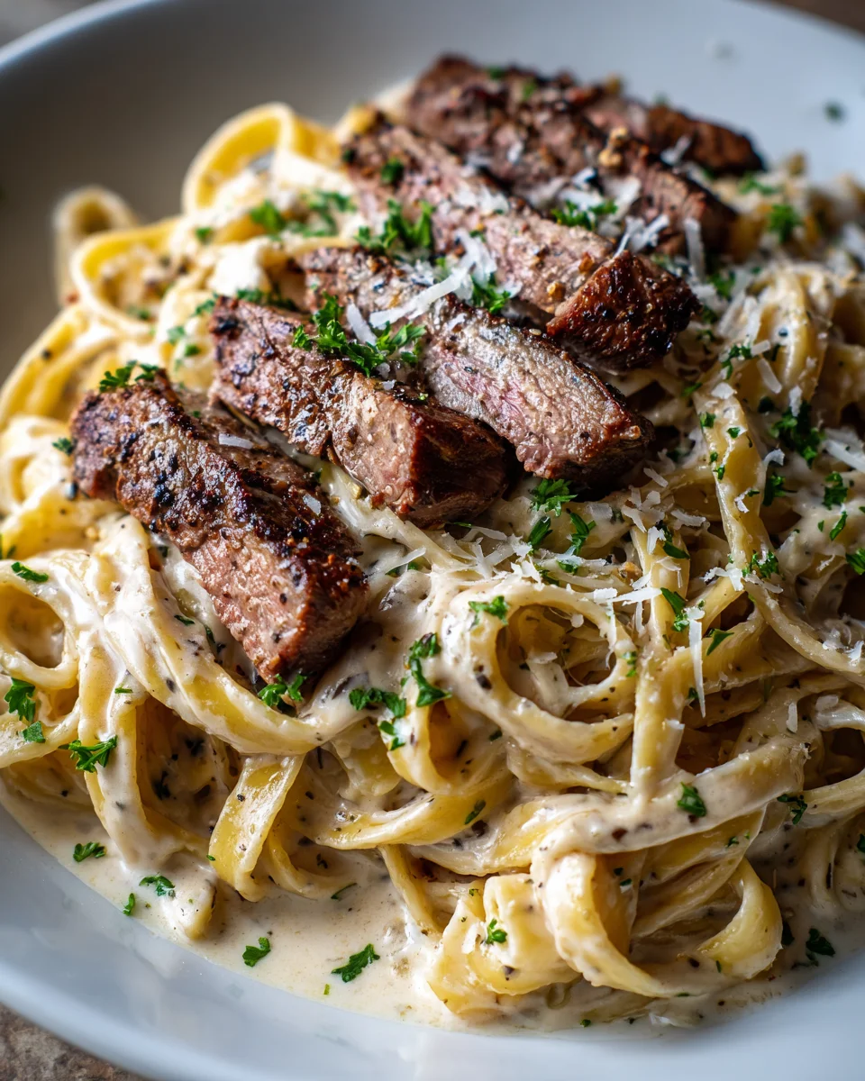 Cremige Steak Pasta: Blitzschnell & unglaublich lecker!