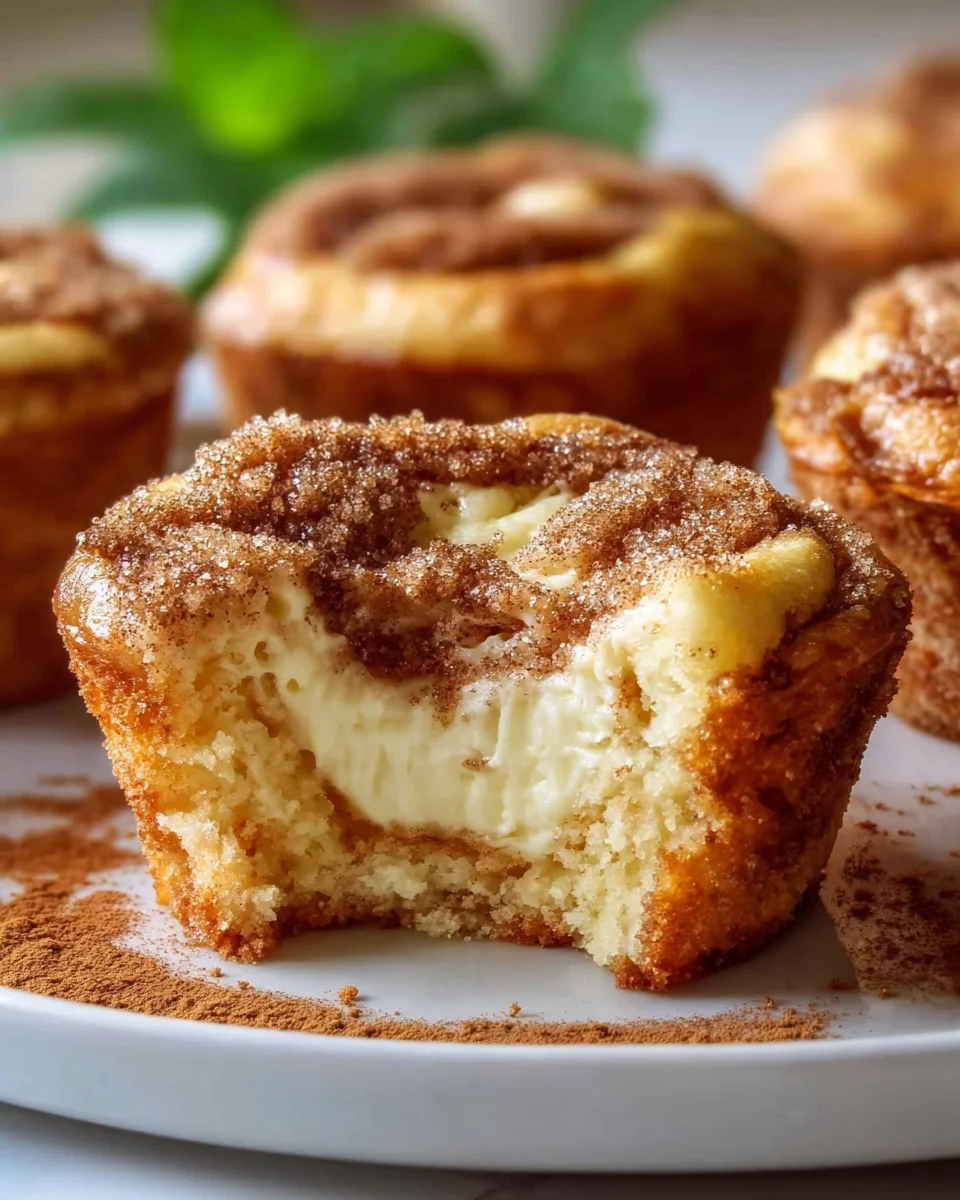 Himmlische Zimt Cheesecake Muffins – Ein Genuss für alle!