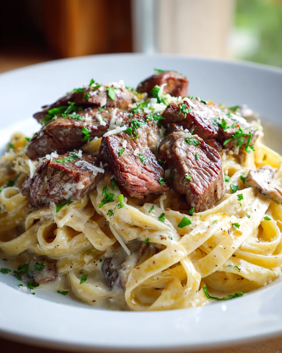 Cremige Steak Pasta: Blitzschnell & unglaublich lecker!
