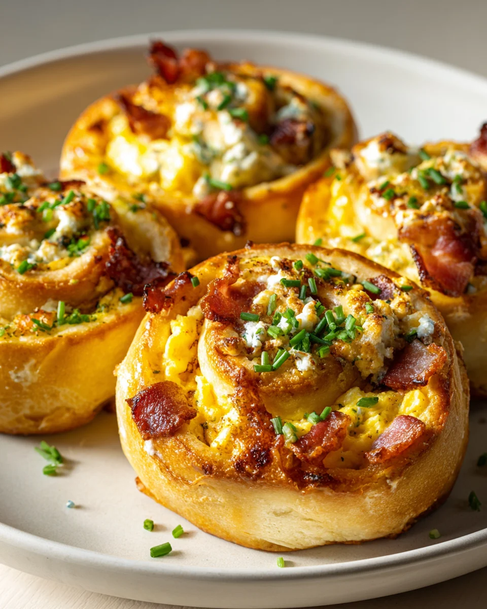 Dein Morgenhit: Fruehstuecksrollen mit Ruehrei & Beef Bacon